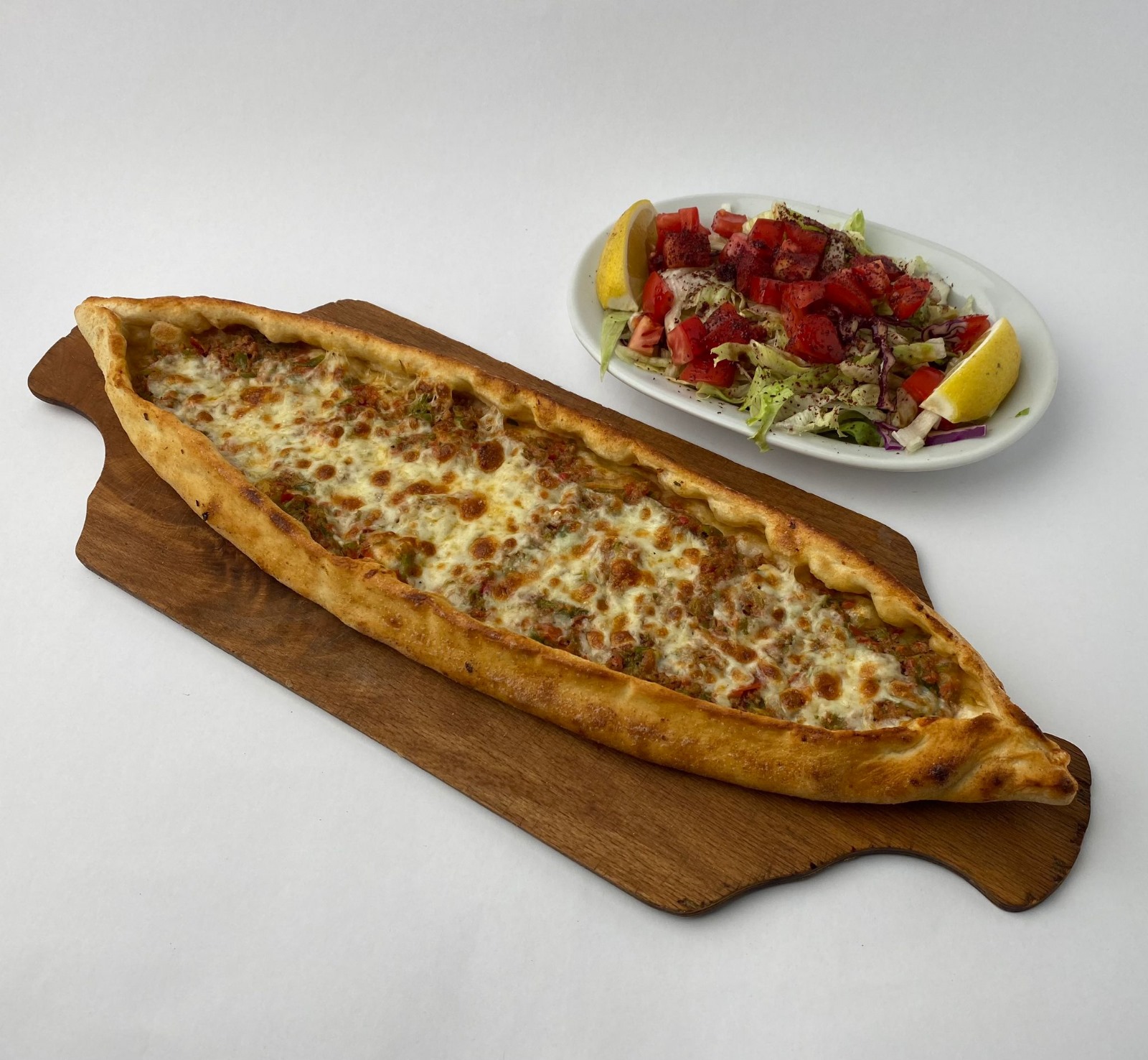 KIYMALI KAŞARLI PİDE