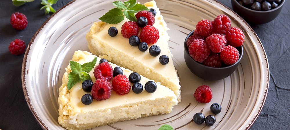 Cheesecake Meyveli